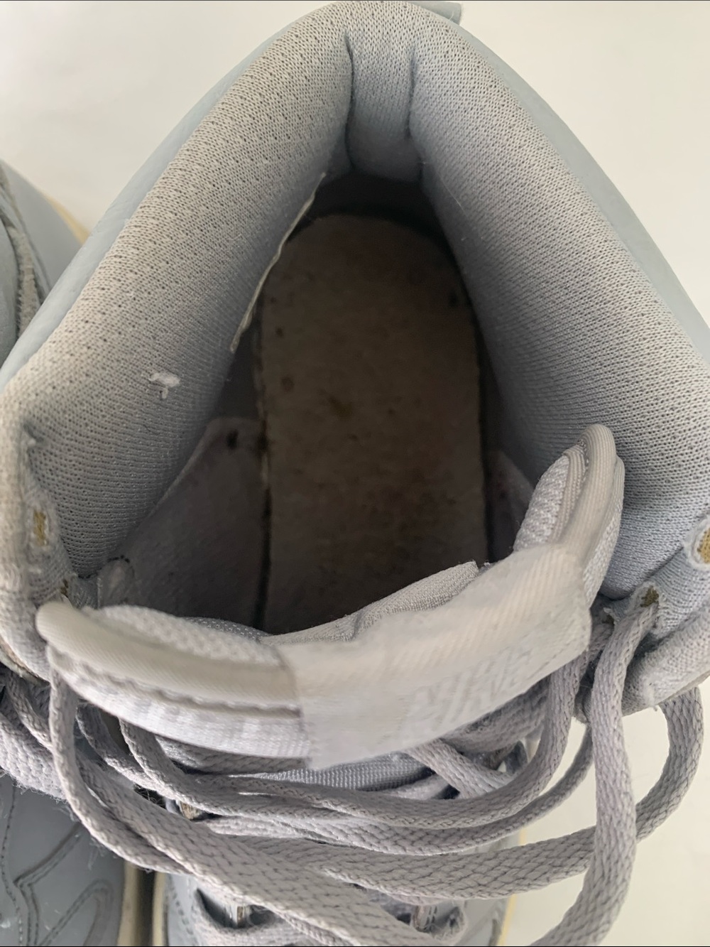 Nike Greyish/blue High-Top Sneakers - Picture 4 of 8